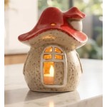 Mushroom Fairy House - Red Roof Mushroom Fairy House - Red Roof